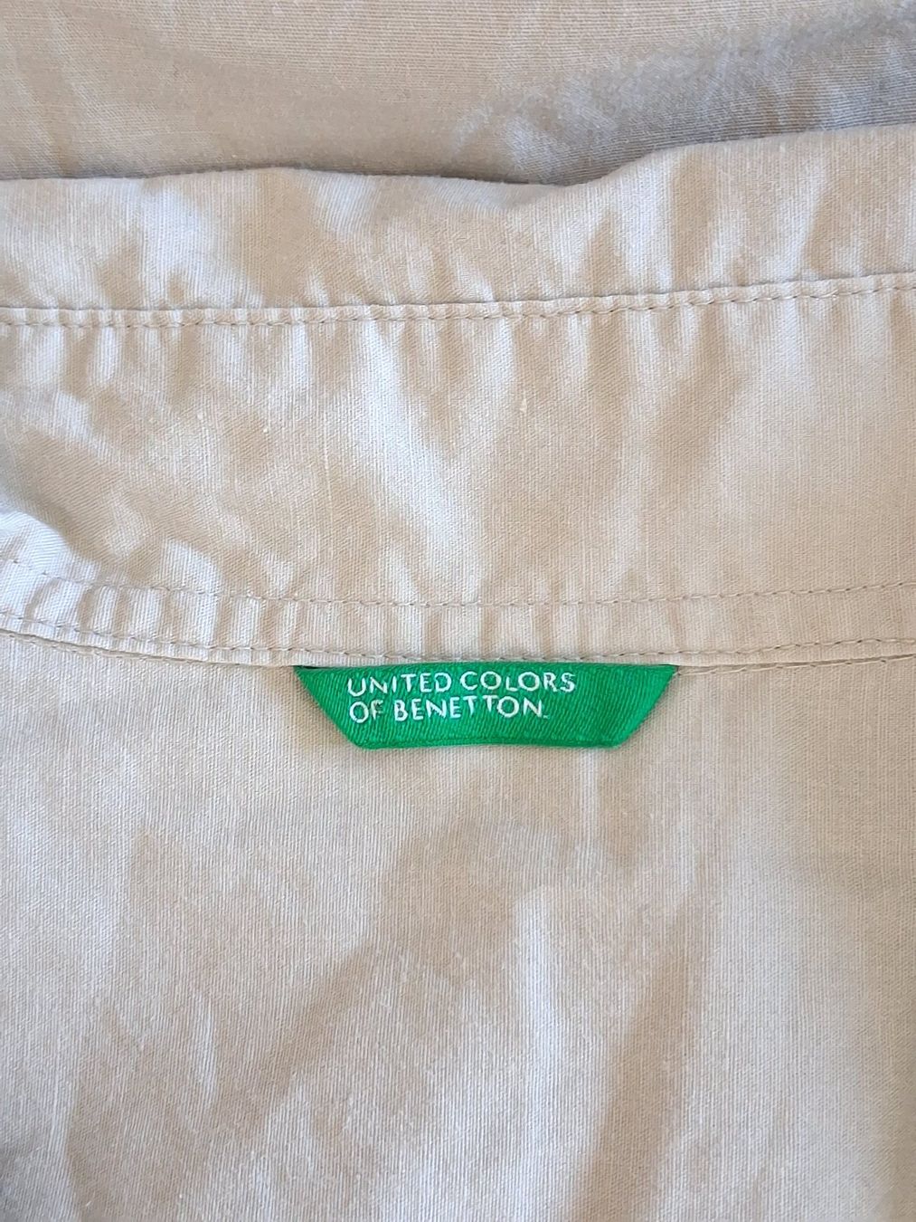 Benetton Camicette: Sommerliche Bluse, beige, Benetton, Gr. S/M – Usato da Ried-Brig venduto da Zzyzx 3